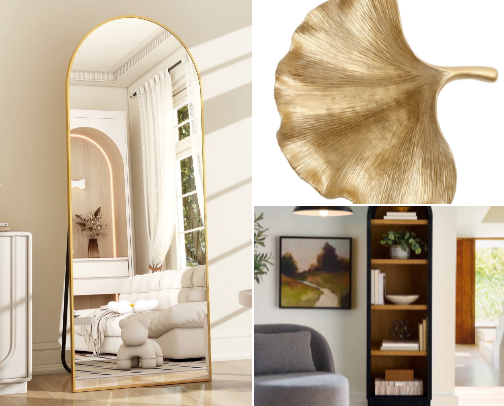 My must haves to a home glow guide cover photo collage