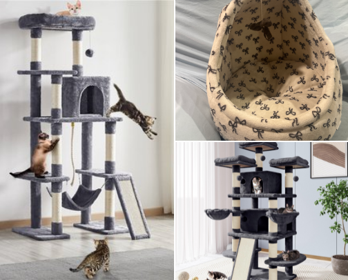 Kitty things cover photo collage