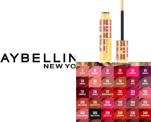 Mascara and lipsticks that are staples cover photo collage