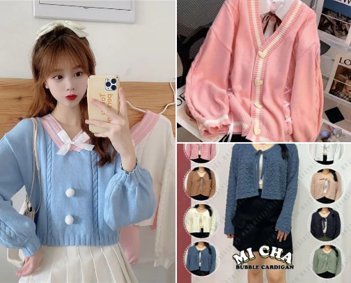 Collection Cute Women's Cardigan💐 cover photo collage