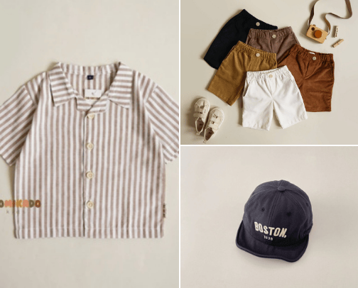 Simple outfit idea for your baby👦 cover photo collage