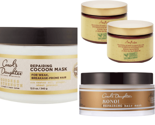 hair care for natural curls cover photo collage