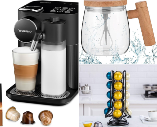 Coffe and tea bar home ideas cover photo collage