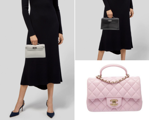 Pre loved designer bags cover photo collage