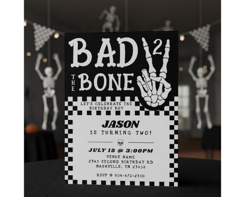 Second Birthday Party cover photo collage