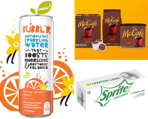 Fav foods/snacks/drinks! cover photo collage