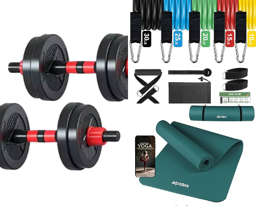Ultimate Gym Essentials: Must-Have Fitness Gear for Every Workout cover photo collage