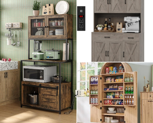 Storage Racks 'n Pantrys cover photo collage