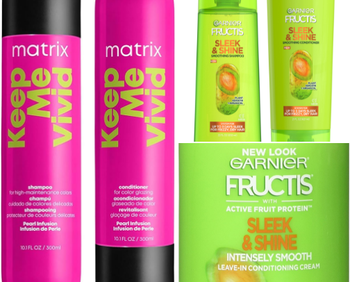 Hair care/Accessories cover photo collage
