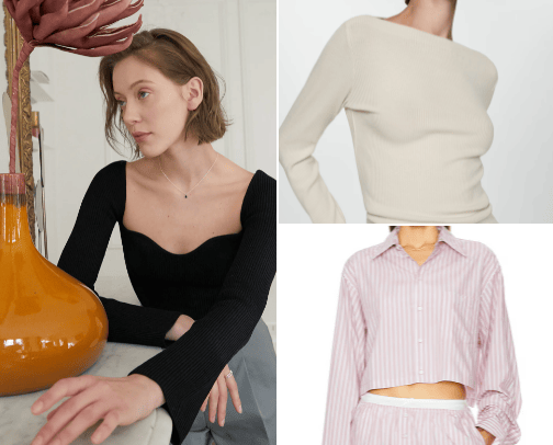 Long sleeve shirts cover photo collage
