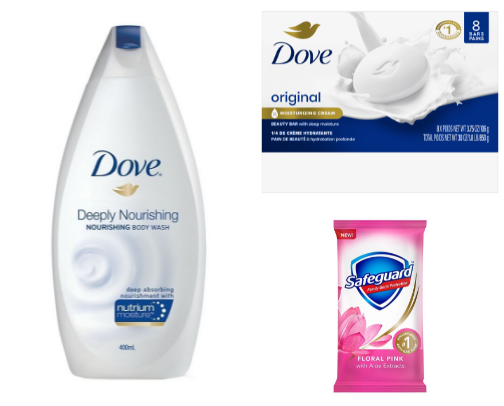 My body soap list! cover photo collage