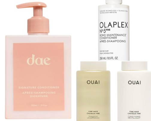 Best Conditioners for fine hair 2025! cover photo collage