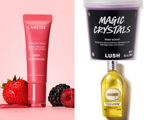 My favorite beauty recs cover photo collage