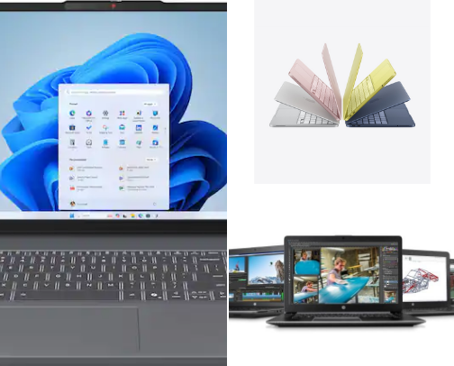 Power Up Your World: Discover the Magic of Computers & Laptops cover photo collage