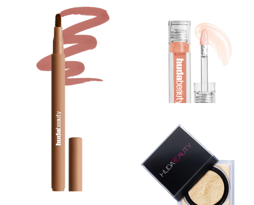 Huda beauty favourites cover photo collage