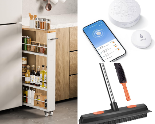 Items that make home life easier🏡🧼 cover photo collage