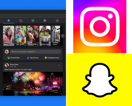 Entertainment social media cover photo collage