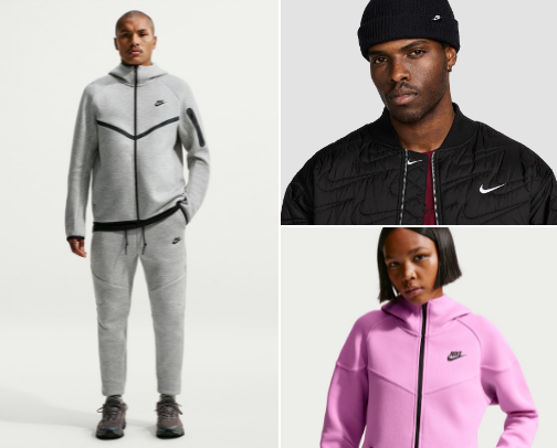 Here are 10 top Nike winter fits you can actually rock 🔥 cover photo collage