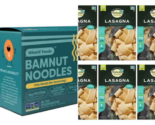Low Carb/Keto Noodle Replacements cover photo collage