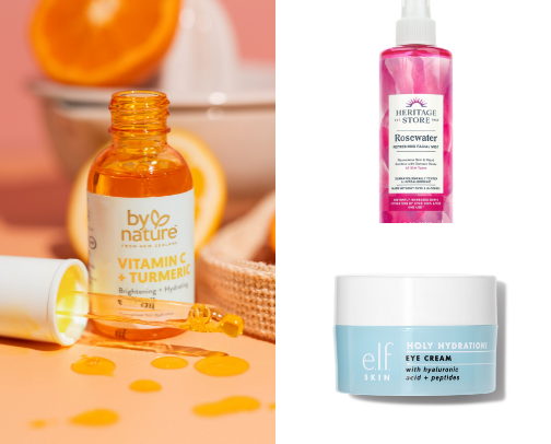 Daily skincare 🌟 cover photo collage