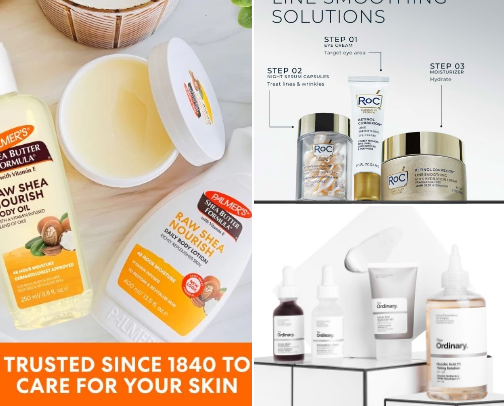 My Skin Care must haves cover photo collage