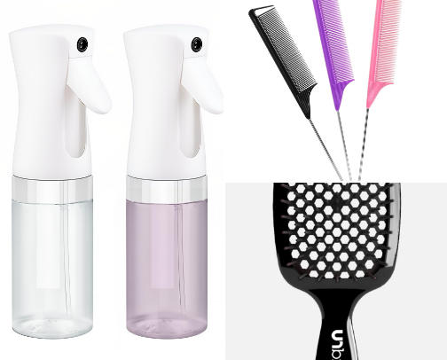 Holy Grail Natural Curly Hair Care Products ✨👩🏾‍🦱✨ cover photo collage