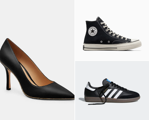 shoes cover photo collage