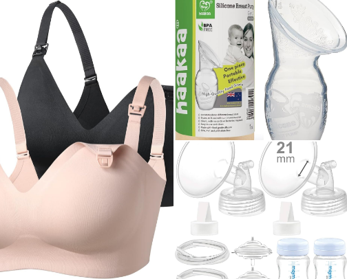 🤱🍼Breastfeeding Essentials Every New Mom Will Actually Use cover photo collage