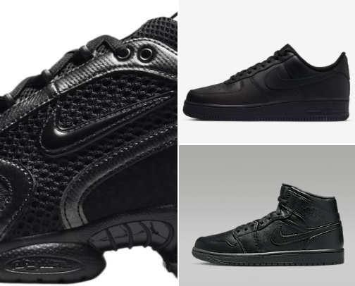 The best black sneakers🖤 cover photo collage