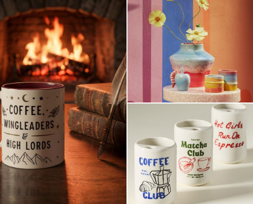 Coffee mugs I love cover photo collage