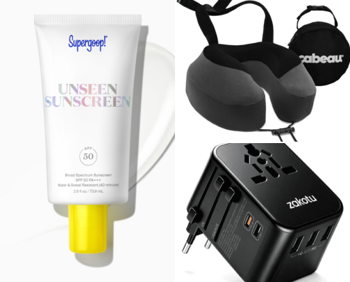 Travel & Packing Essentials cover photo collage