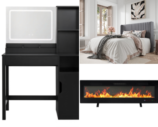 Luxury Bedroom Finds That Helped Me Modernize My Rental on a Budget cover photo collage