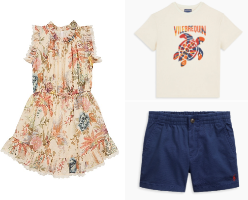 Summer Outfits for Kids cover photo collage