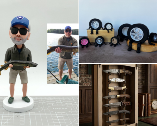 Gift ideas for men cover photo collage