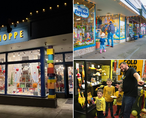 Boycotting Billionaires - Where to get Holiday Gifts! cover photo collage