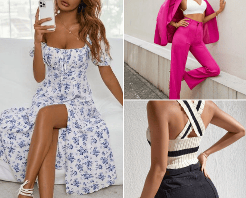 Shein cover photo collage