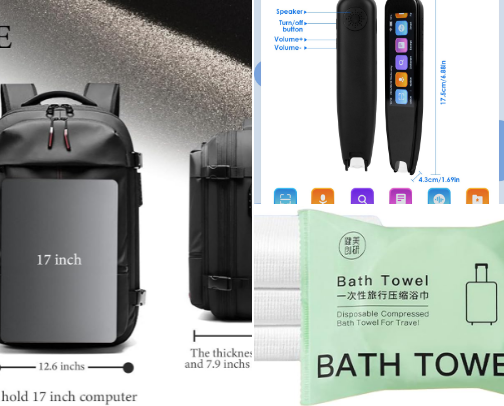 Best things I bring for travel cover photo collage