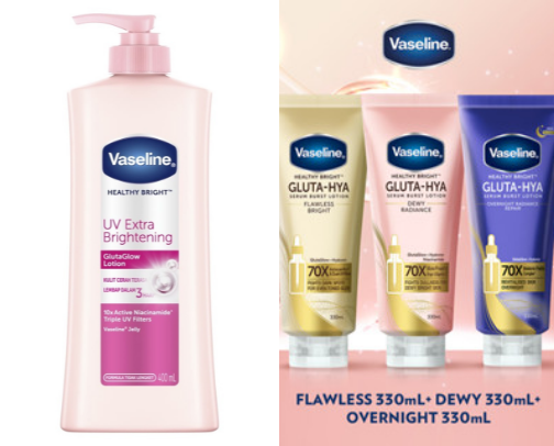VASELINE cover photo collage