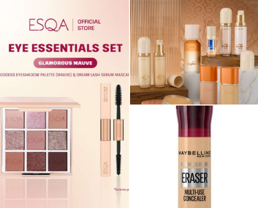 Make Up cover photo collage
