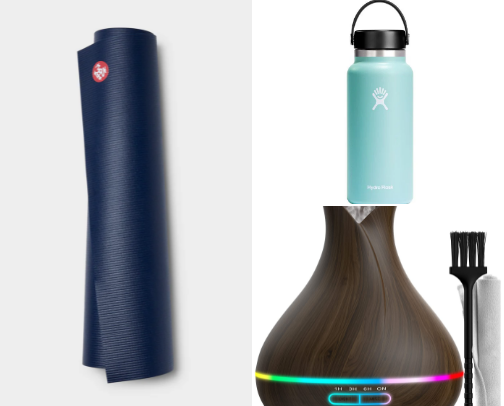 Lifestyle and Wellness Products cover photo collage
