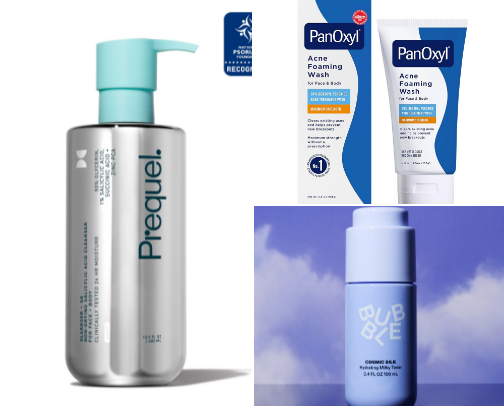 Oily Acne Prone Skin Care Recs cover photo collage