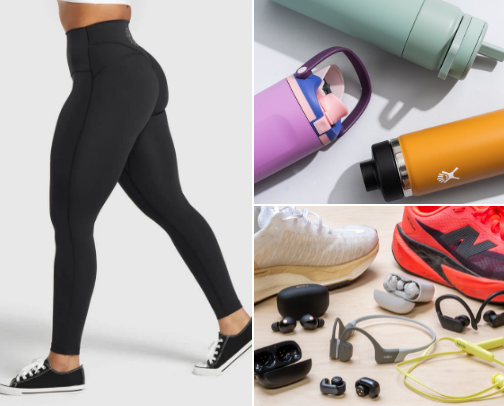 Running/Workout Must Haves cover photo collage