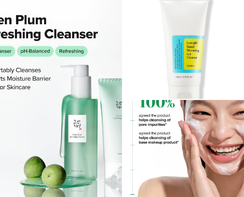 Korean Skincare Favorites for Glass Skin cover photo collage