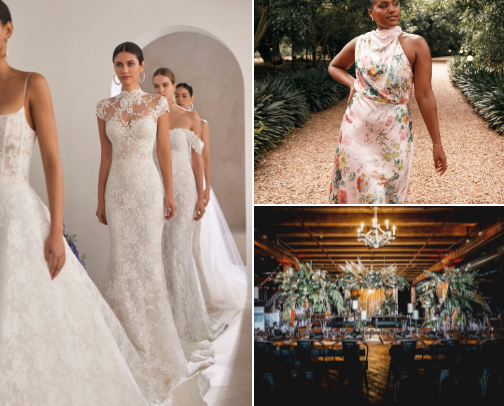 Best Wedding Products for Brides, Grooms & Guests cover photo collage