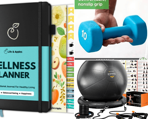 HEALTH & FITNESS cover photo collage