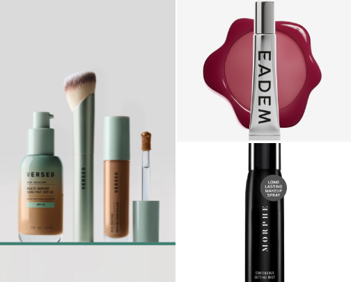Make-up cover photo collage