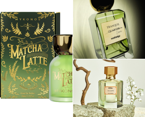 Indonesia Local Perfume that Smell Matcha cover photo collage