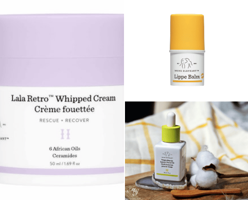 Skin care cover photo collage