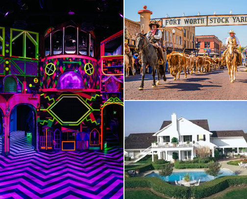 Things to do and places to stay in Texas cover photo collage