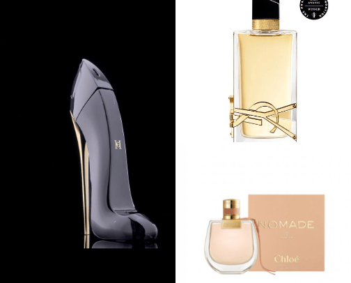 Perfumes cover photo collage